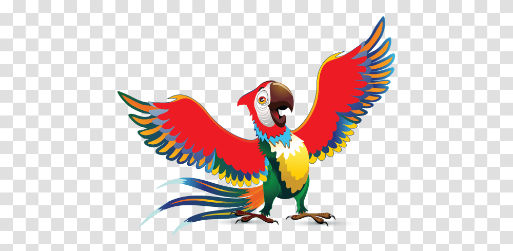 Make Your Own Colorful Parrot Logo Design For Free Macaw, Beak, Bird, Animal, Chicken Transparent Png
