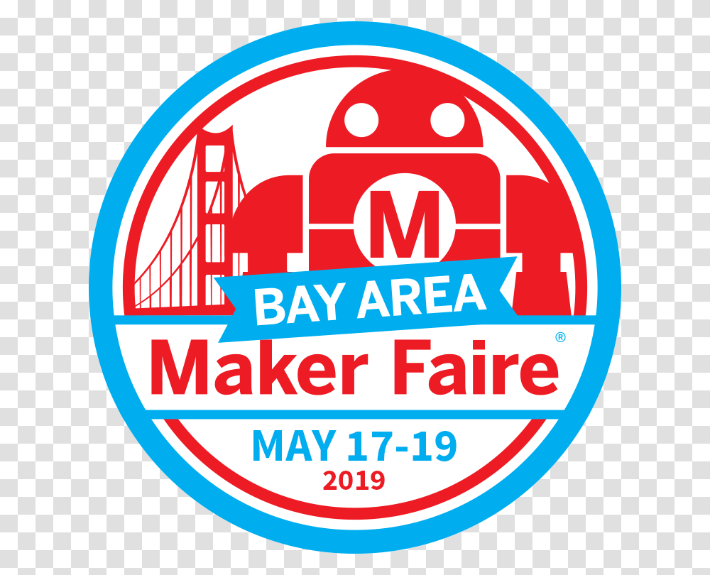 Maker Faire Bay Area 2018, Label, Logo Transparent Png