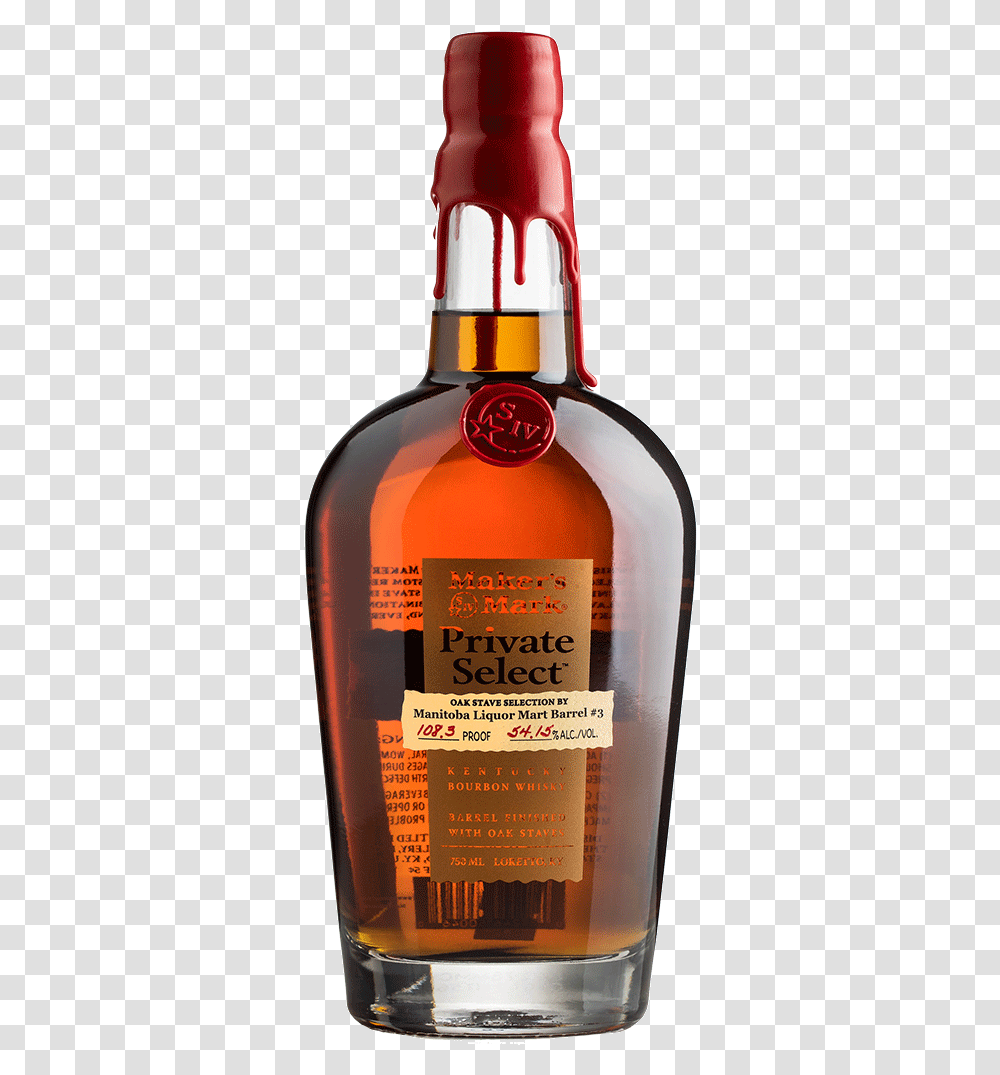 Makerquots Mark Private Select Edition 2 Barrel American Whiskey, Liquor, Alcohol, Beverage, Drink Transparent Png
