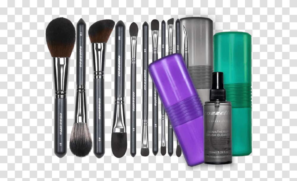 Makeup Brush Set, Cosmetics, Tool, Lipstick Transparent Png