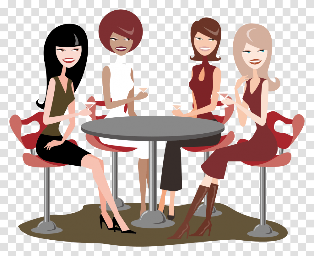 Makeup Clipart Makeup Mary Kay Mary Kay Make Up Party, Person, Dating, Sitting, Furniture Transparent Png