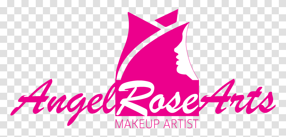 Makeup Logo Design For Angel Rose Aryan, Clothing, Apparel, Label, Text Transparent Png
