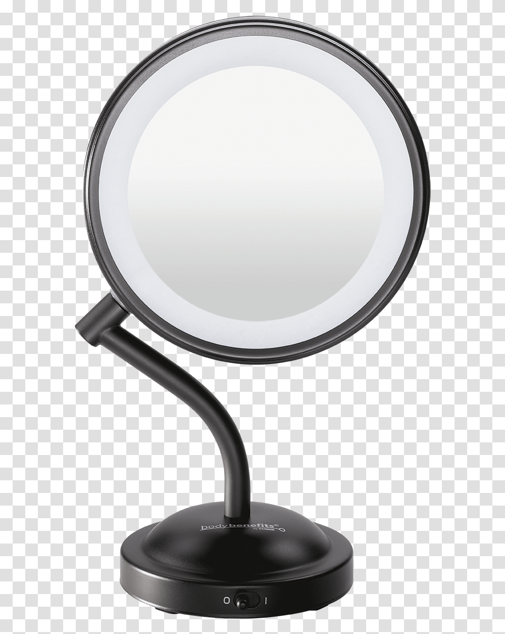 Makeup Mirror Circle, Magnifying, Lamp Transparent Png