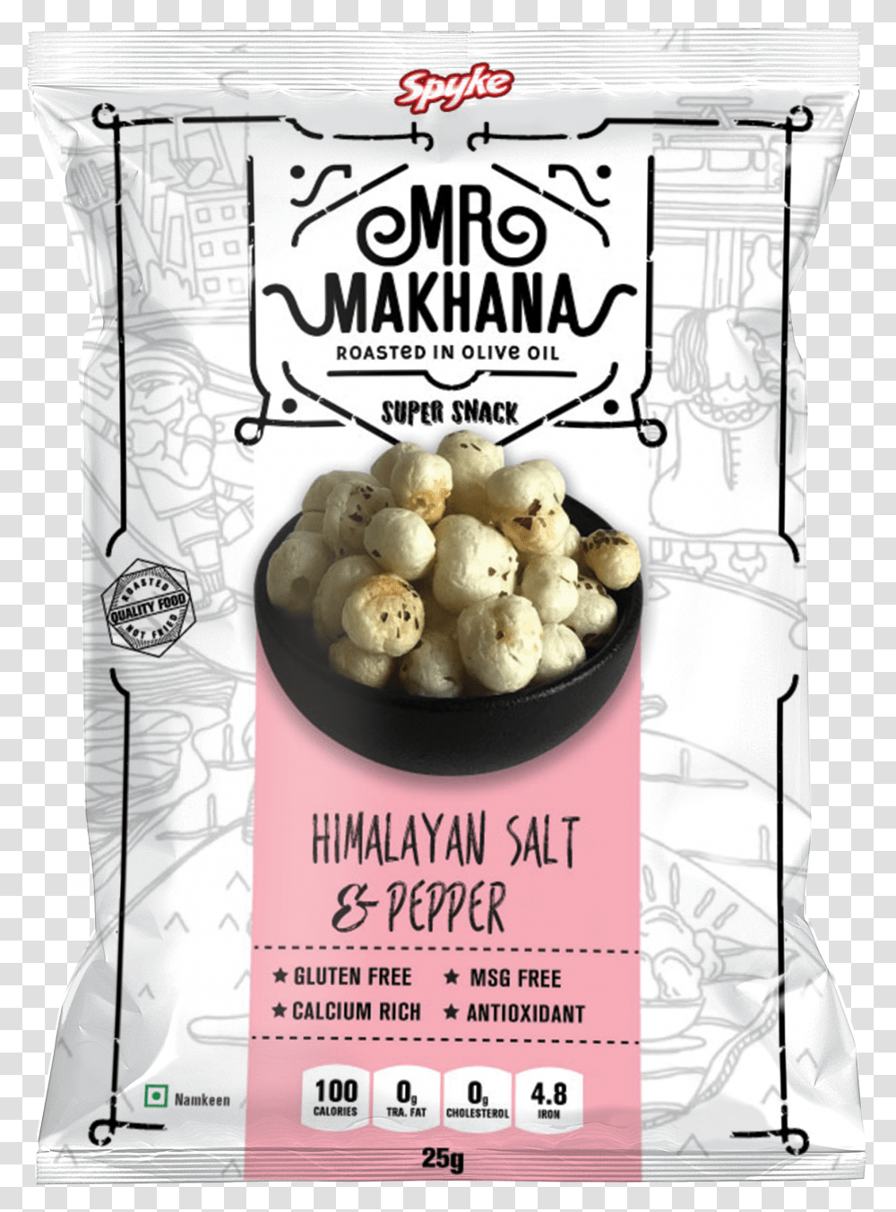 Makhana Mocks Himalayan Salt And Pepper Mr Makhana Himalayan Salt Amp Pepper, Poster, Advertisement, Flyer, Paper Transparent Png