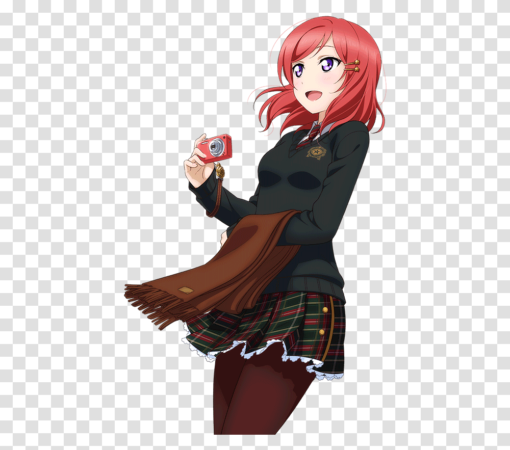 Maki Nishikino Cards, Apparel, Person, Photography Transparent Png
