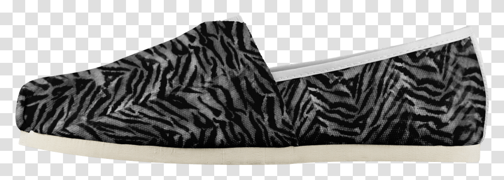 Maki Stunning Gray Tiger Stripe Womenquots Comfy Flats Monochrome, Rug, Furniture, Blanket, Chair Transparent Png