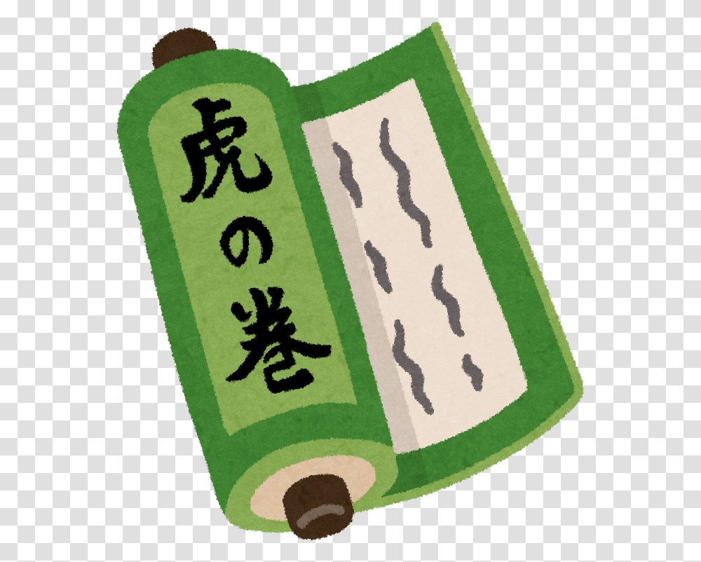 Makimono Toranomaki, Rug, Label, Banner Transparent Png