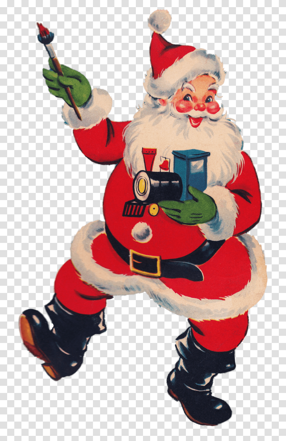Making Merry For Over 25 Visitors Christmas Clipart Christmas Clipart Vintage Santa, Mascot, Performer, Nutcracker, Astronaut Transparent Png