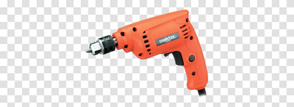 Makita Maktec Mt603 450w 10mm Drill Mkmt603 Gentronics Makita Drill Orange, Power Drill, Tool Transparent Png