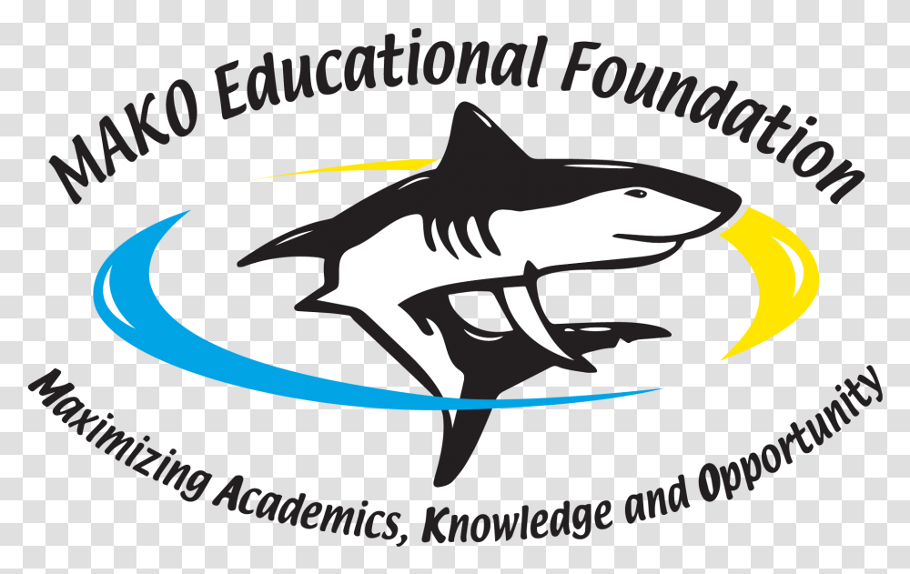 Mako Foundation Vista Del Mar, Shark, Sea Life, Fish, Animal Transparent Png