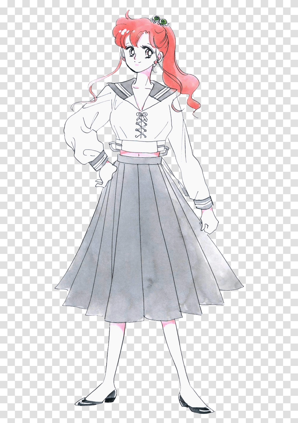 Makoto Kino Manga Makoto Kino School Uniform, Apparel, Person, Costume Transparent Png