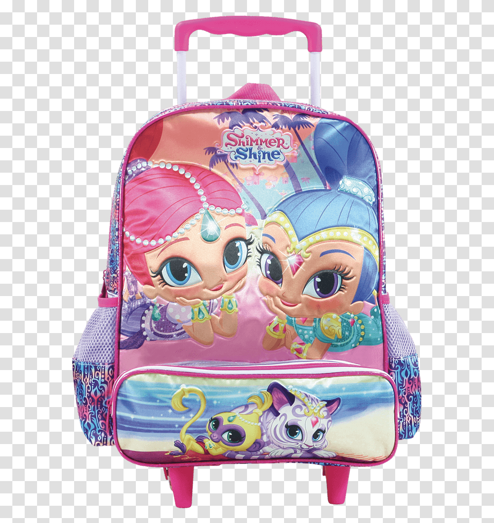 Mala Com Rodas 14 Shimmer Amp Shine Double Trouble Shimmer And Shine, Backpack, Bag, Luggage Transparent Png