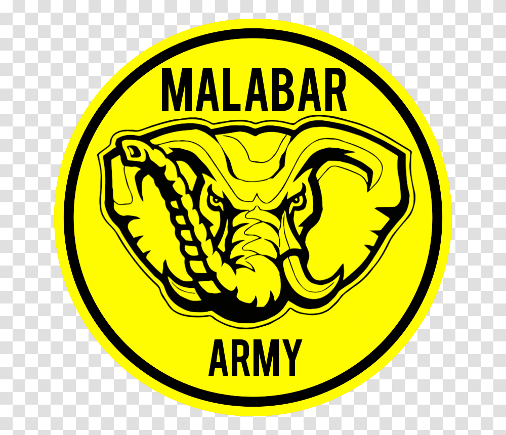 Malabar Army New Logo, Trademark, Emblem, Badge Transparent Png