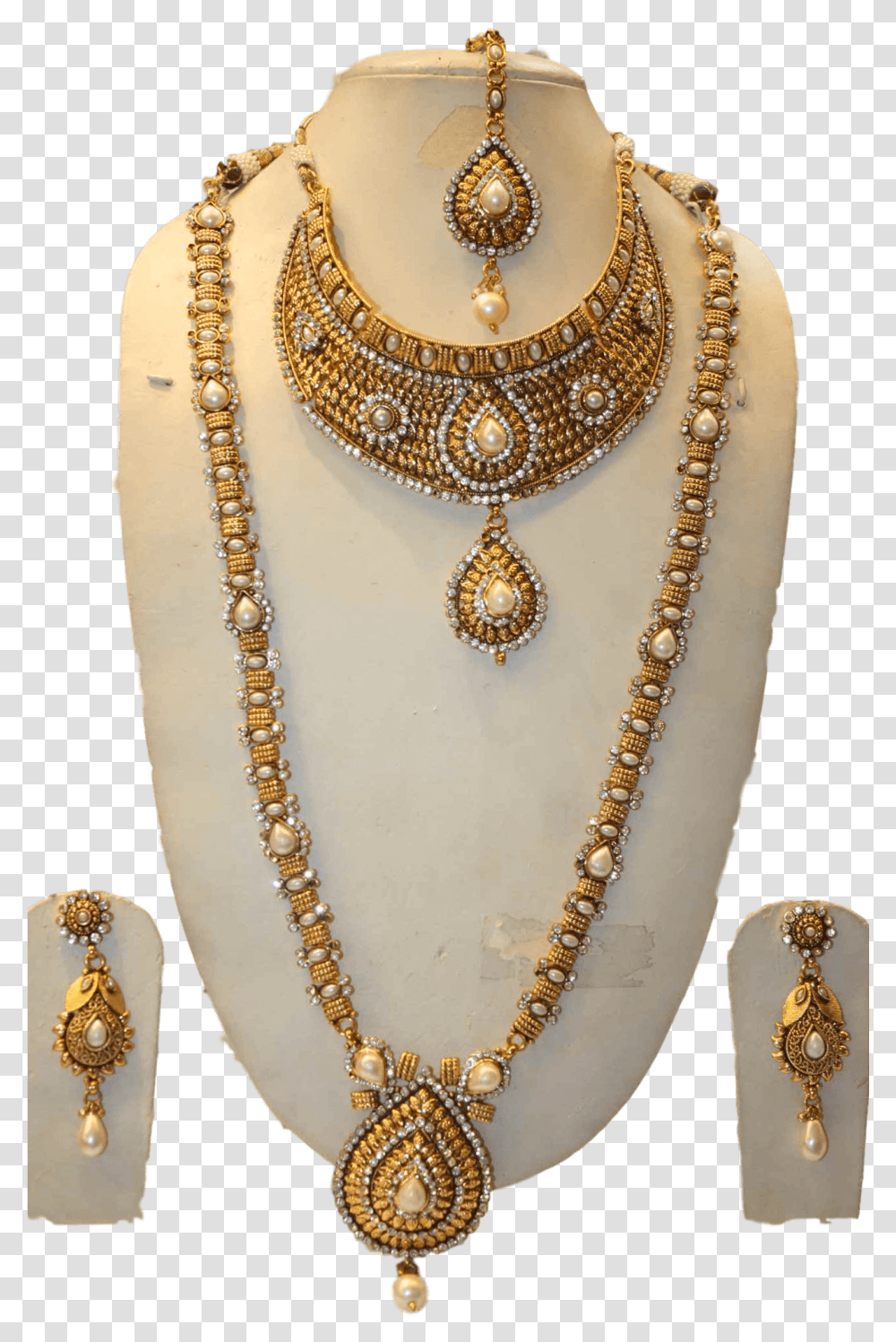 Malabar Wedding Jewellery Rental Necklace, Jewelry, Accessories, Accessory, Gold Transparent Png