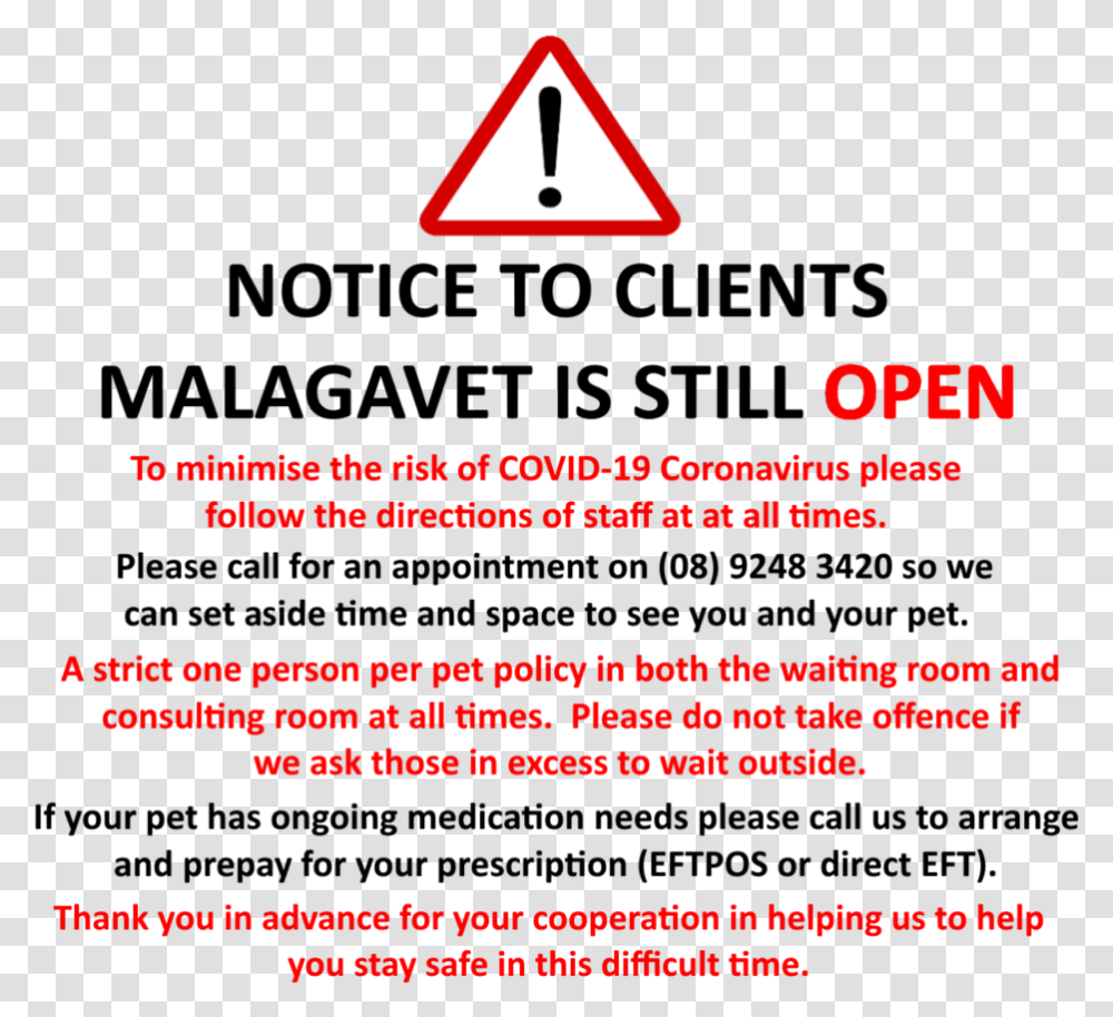 Malagavet Covid Warning, Number, Alphabet Transparent Png