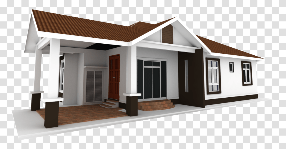 Malay Houses Architecture Minimalism, Housing, Building, Cottage, Villa Transparent Png