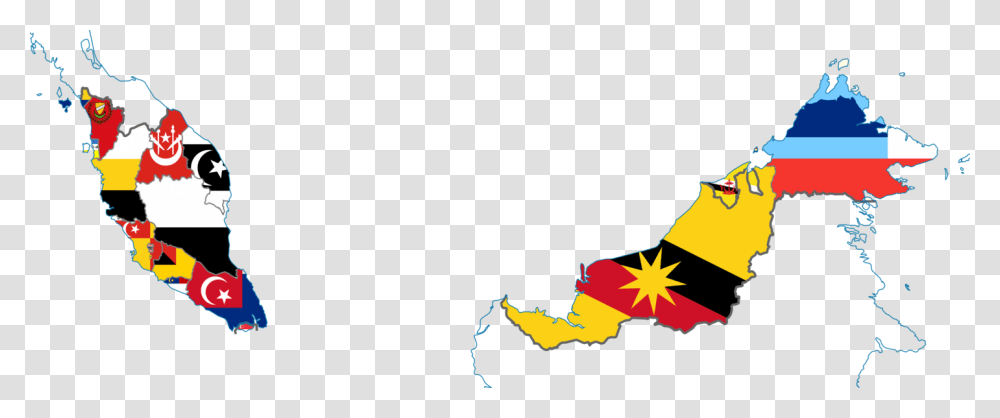 Malaysia Flag Map, Star Symbol, Plot, Nature Transparent Png