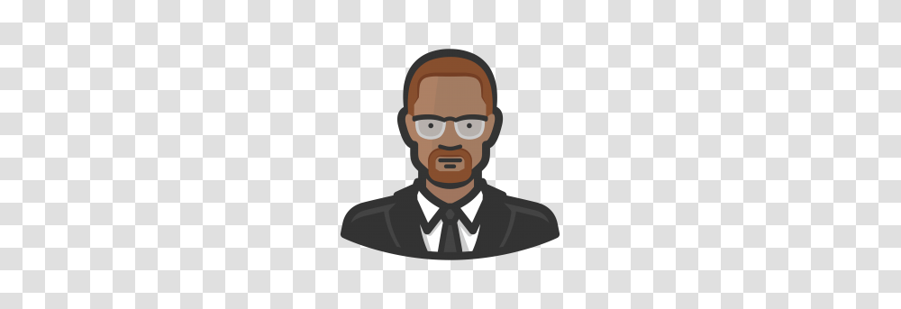Malcolm X Emoji Keyword Search Result, Head, Face, Person, Portrait Transparent Png