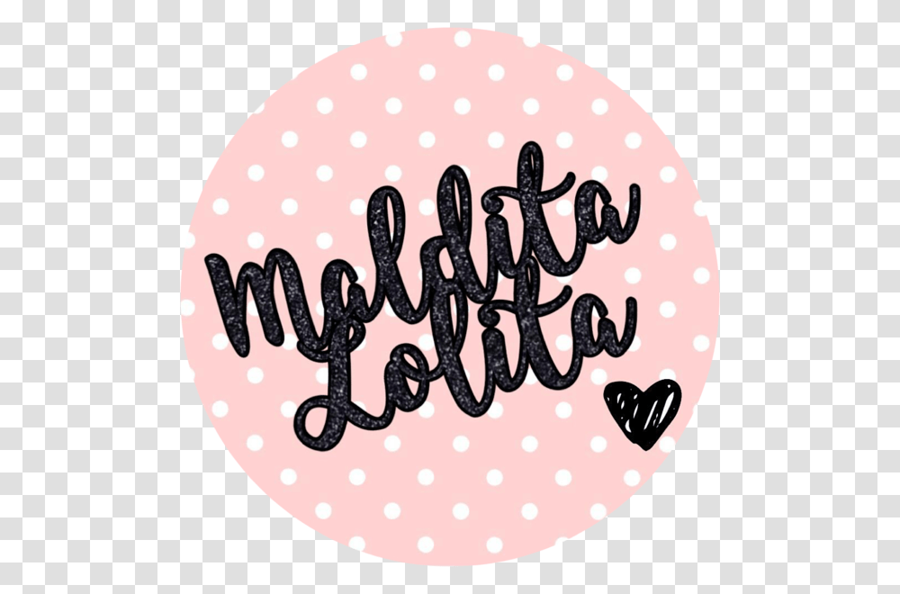 Maldita Lolita Polka Dot, Logo, Pastry Transparent Png