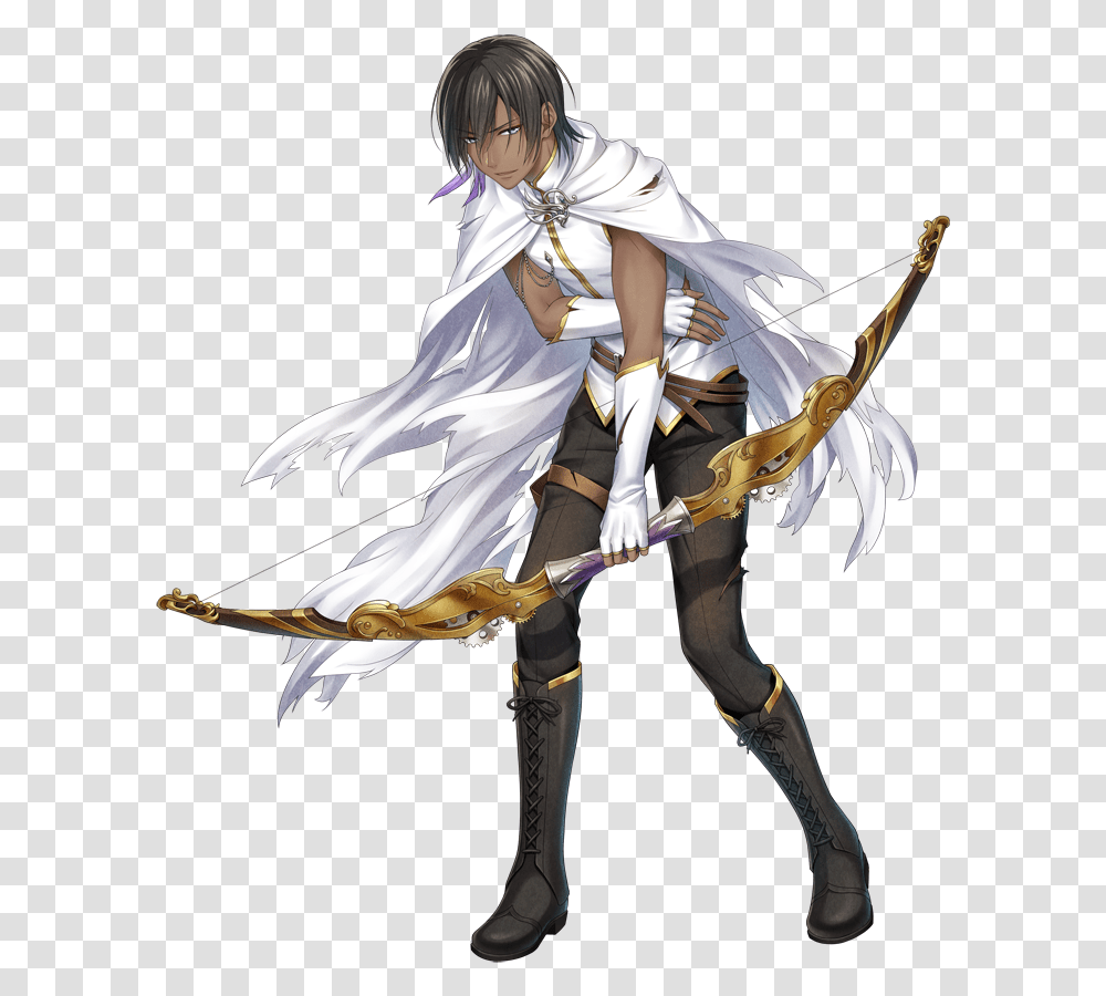 Male Anime Full Body Characters, Person, Human, Archery, Sport Transparent Png