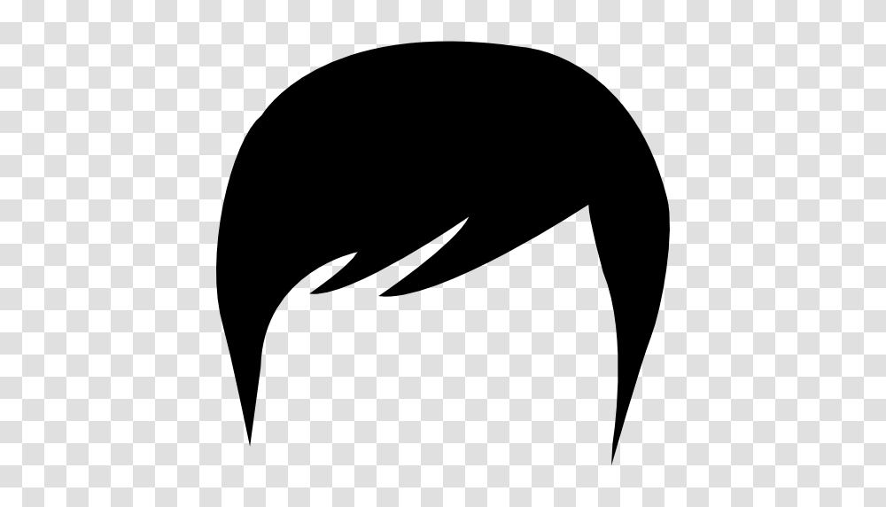 Male Black Short Hair Shape Silhouette, Stencil, Animal, Mammal, Mustache Transparent Png