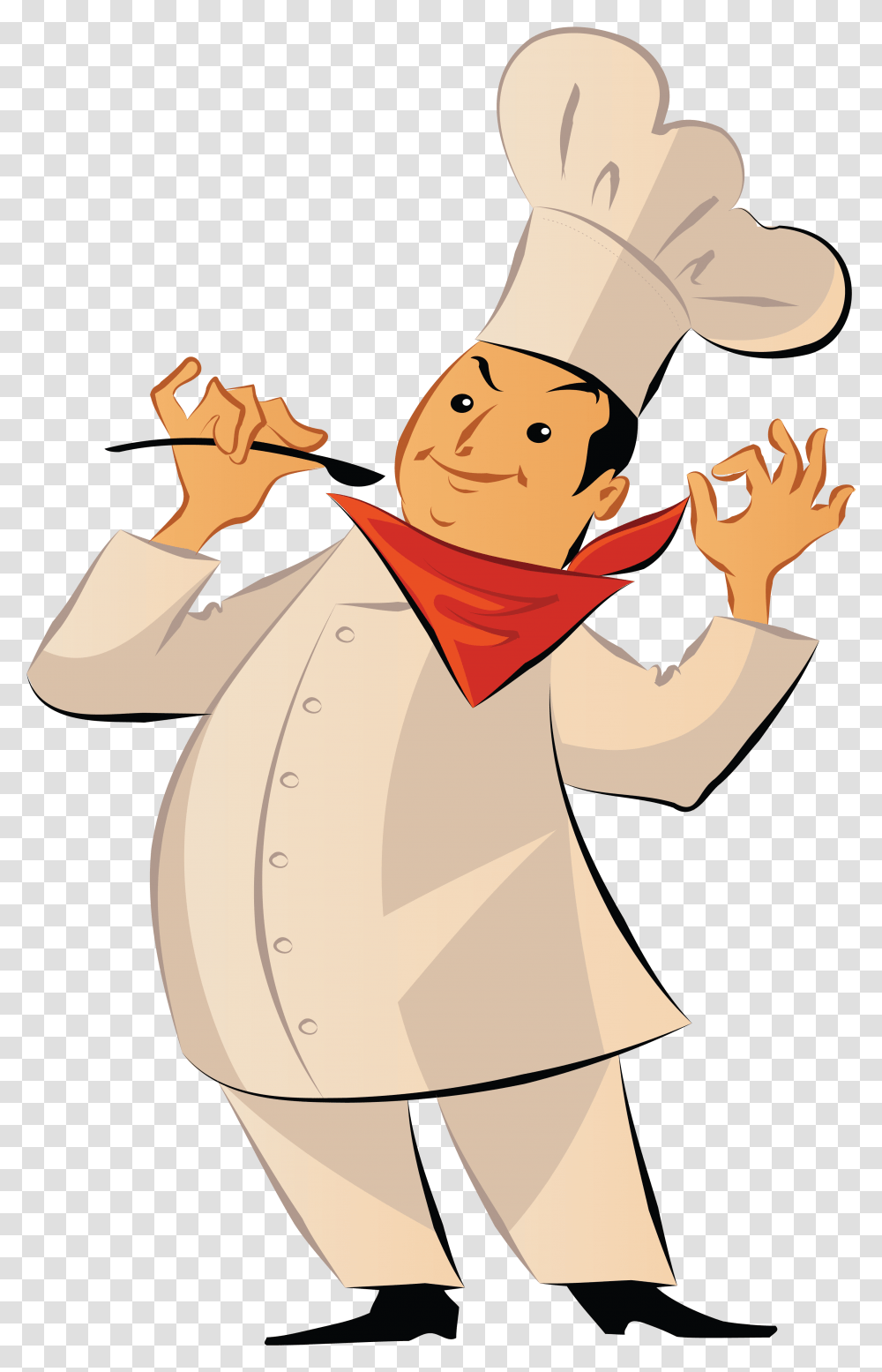 Male Chef Image Cartoon Chef Background, Person, Human Transparent Png
