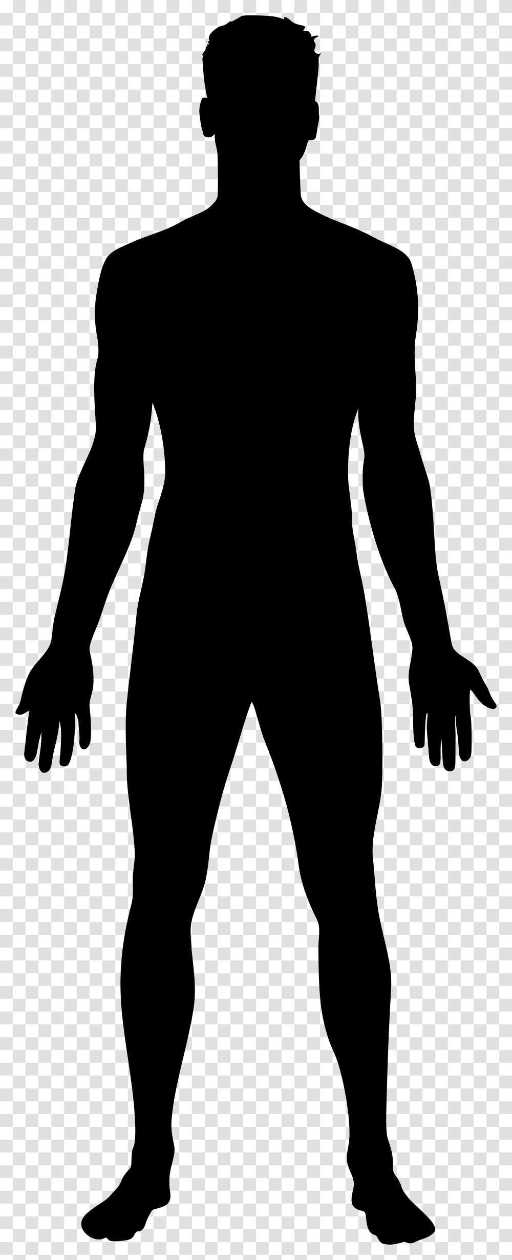 Male Clipart Male Outline Human Clipart, Gray, World Of Warcraft Transparent Png