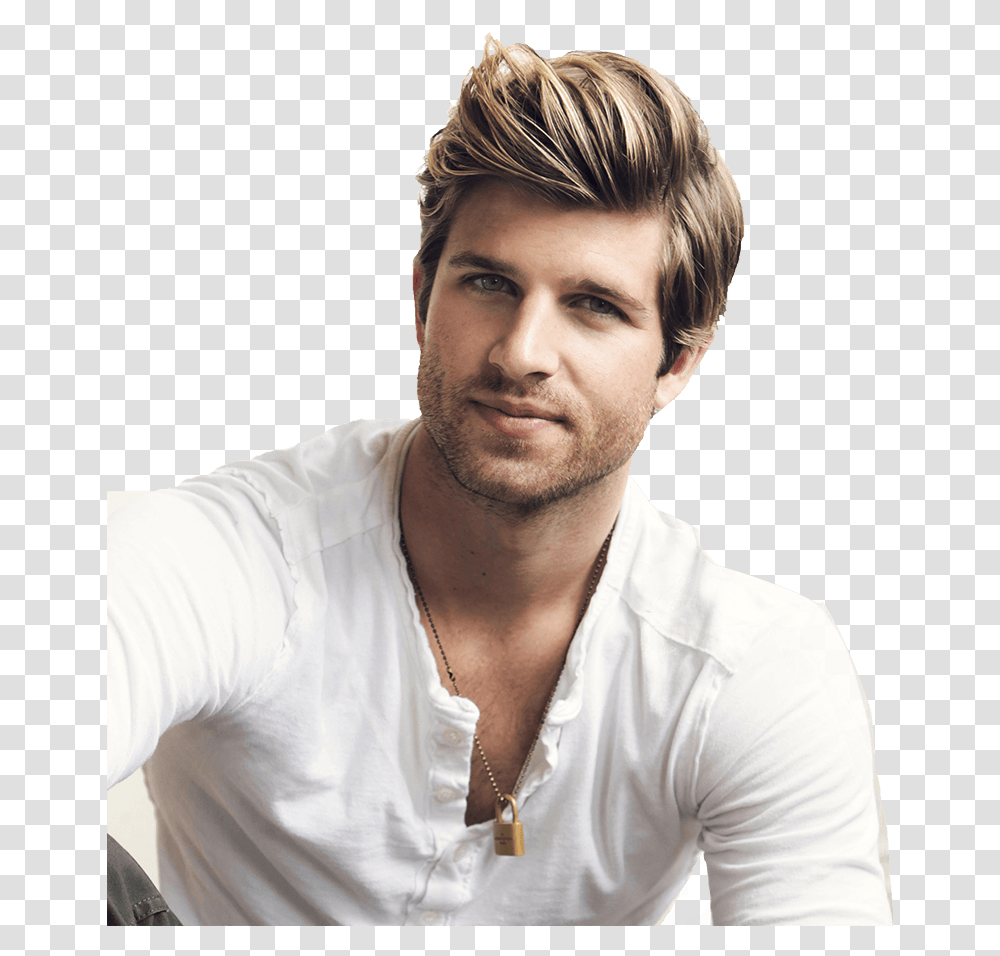 Male Clothing Model Headshot Dark Blonde Hair Men, Person, Human, Face Transparent Png