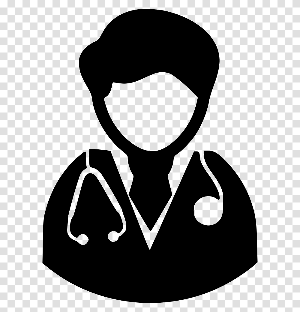 Male Doctor Male Doctors Icon, Stencil, Crown, Jewelry Transparent Png