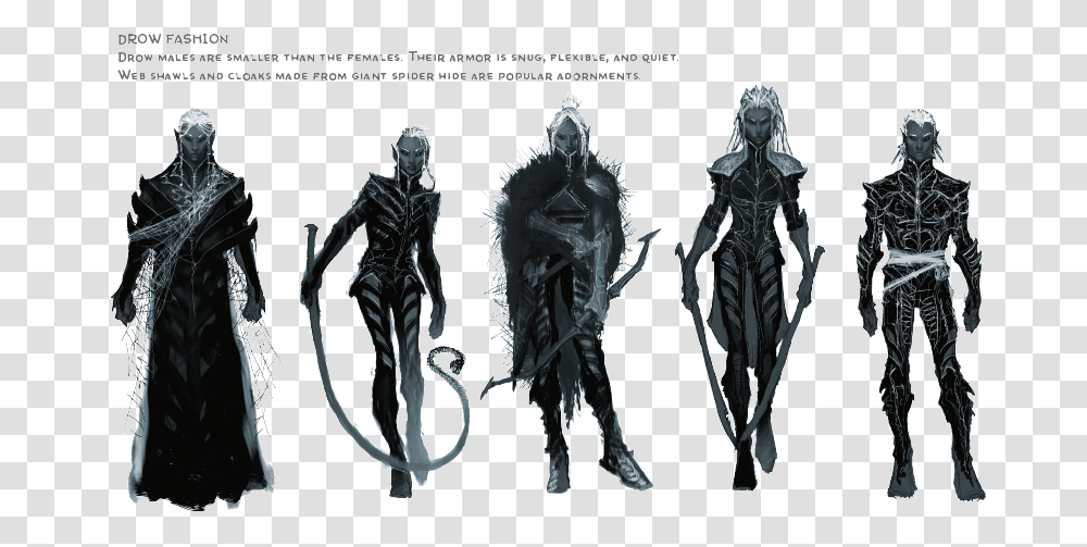 Male Drow, Person, Human, Alien, X-Ray Transparent Png