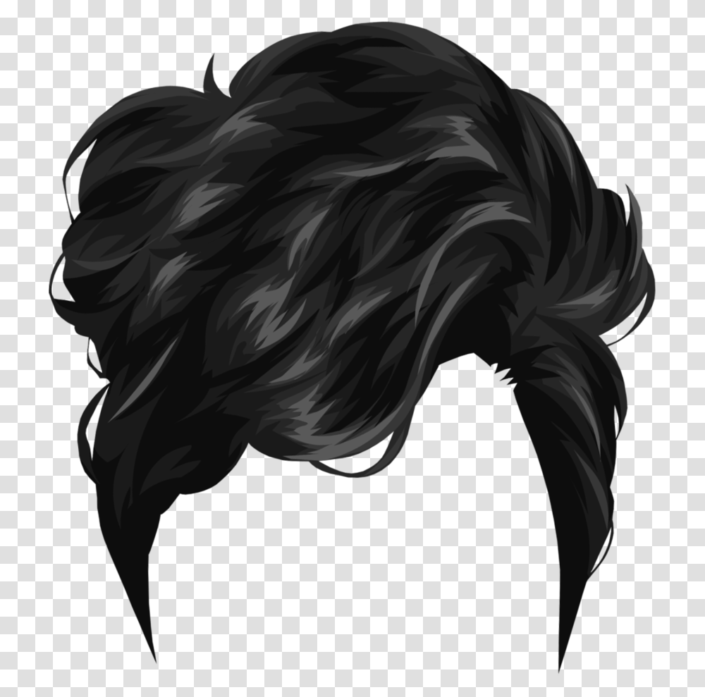 Male Hair Image Only Hair Image Boy, Pet, Animal, Bird, Mammal Transparent Png