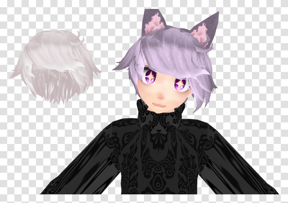 Male Hair Mmd Dl Anime, Person, Human, Clothing, Apparel Transparent Png