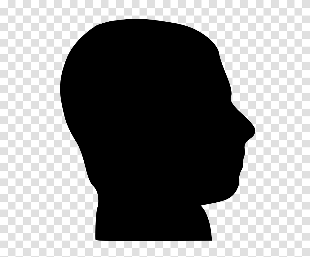 Male Head Silhouette, Gray, World Of Warcraft Transparent Png