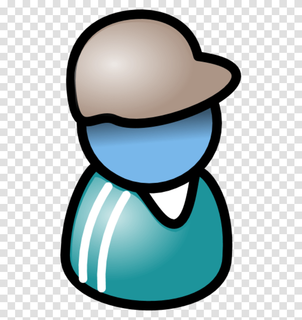 Male Icon User Icon Male Man Wearing Football Hat People Clip Art Free, Graphics, Tie, Clothing, Drawing Transparent Png
