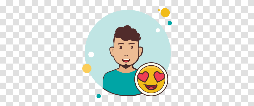 Male In Love Icon - Free Download And Vector Hombre Enamorado, Face, Head, Poster, Outdoors Transparent Png