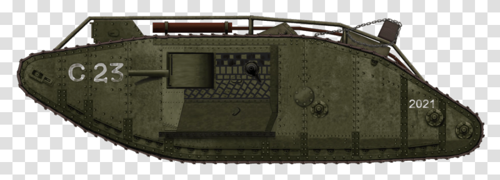 Male Mark Iv Tank 2021 C24c23 Crusty Captured Mark 5 Tank, Army, Armored, Military Uniform, Transportation Transparent Png