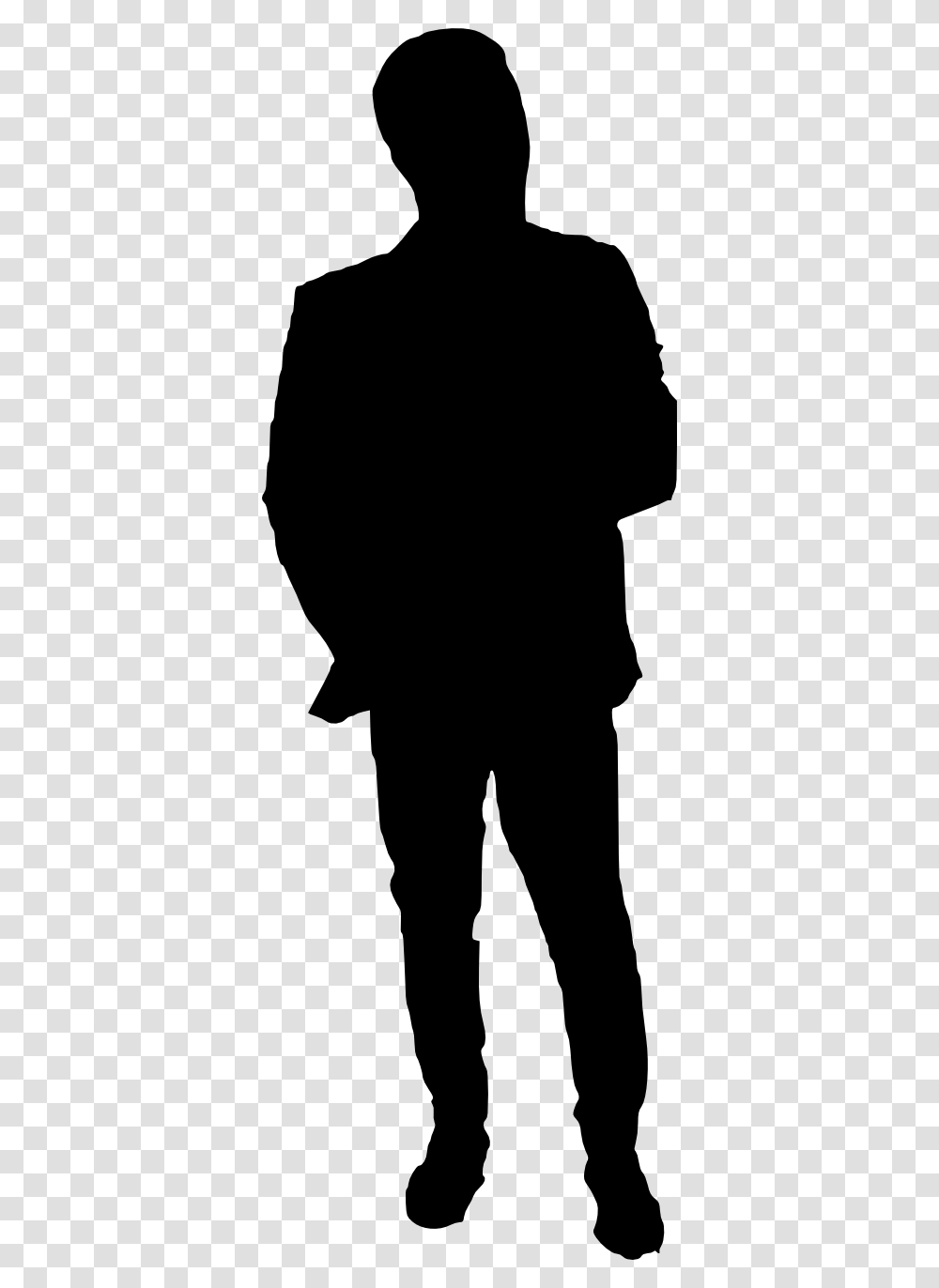 Male Model Silhouette Image, Person, Human, Stencil Transparent Png