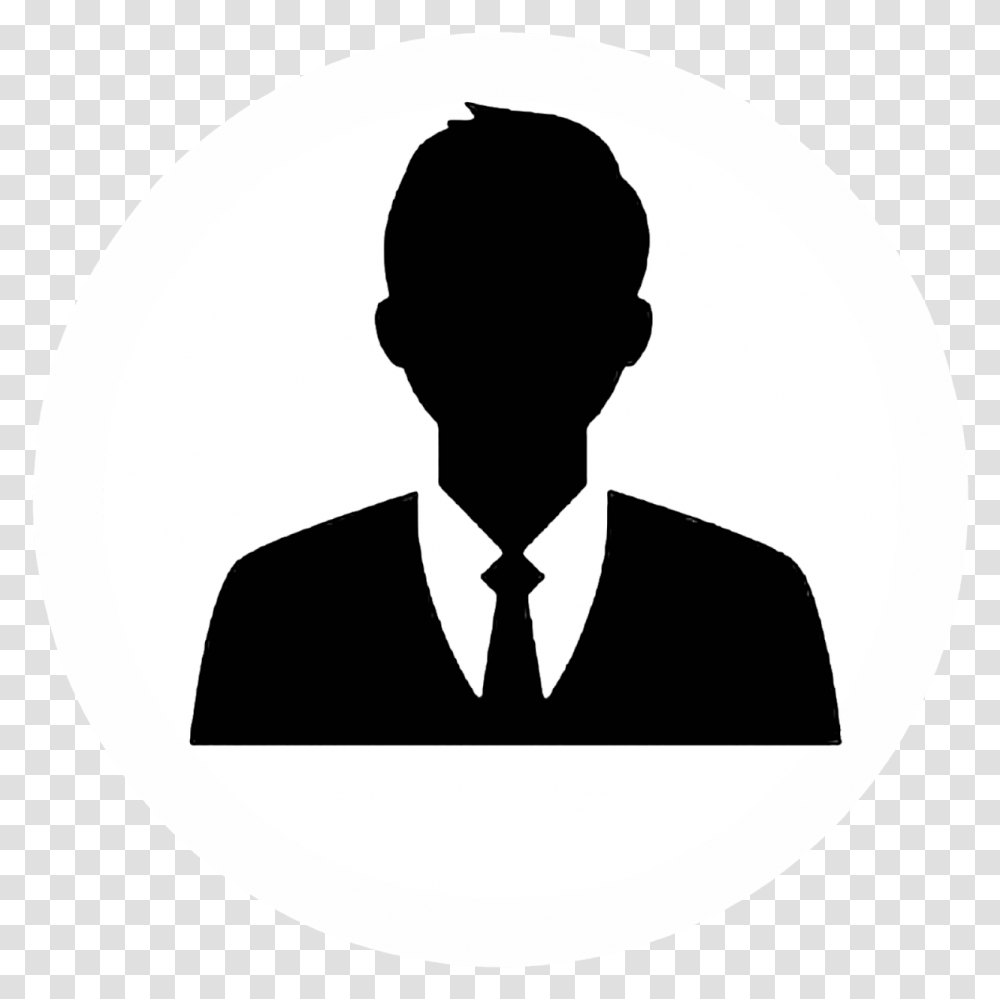 Male Professional Avatar Icon, Logo, Trademark, Stencil Transparent Png