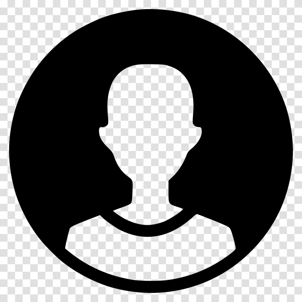 Male Profile Round Circle Users Profile Round Icon, Label, Logo Transparent Png
