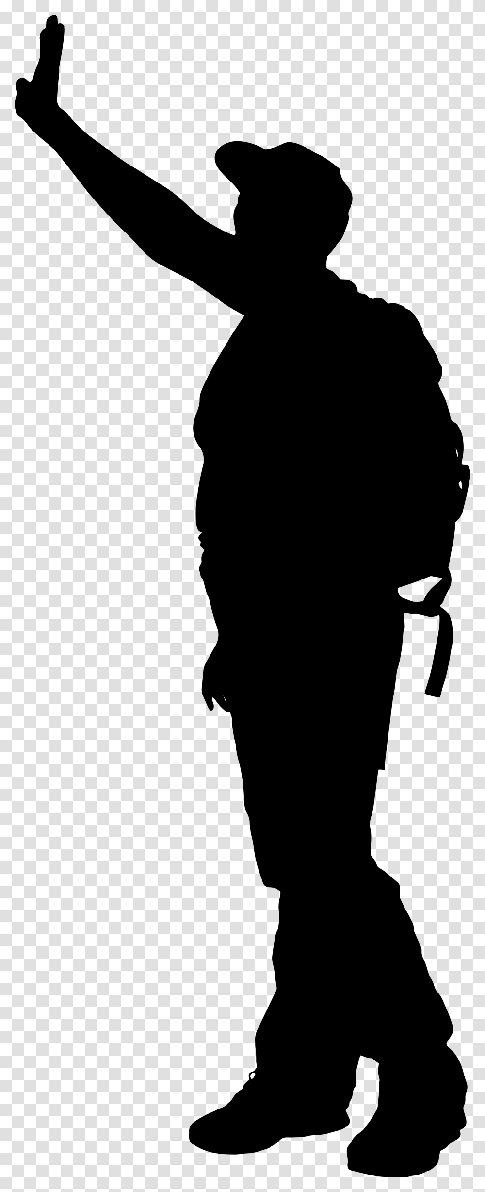 Male Silhouette Tourist Silhouette, Gray, World Of Warcraft Transparent Png