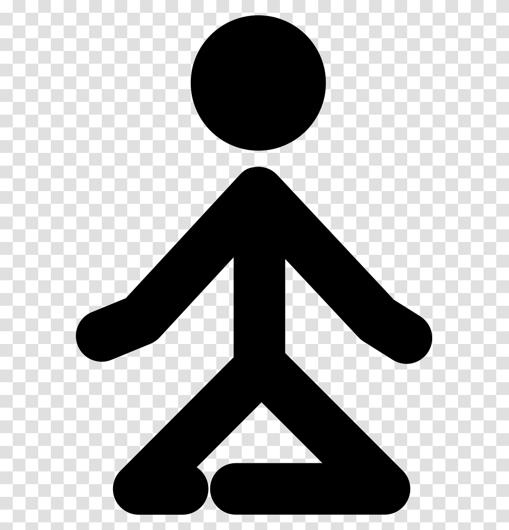 Male Stick Man With Legs Folded Stick Figure, Logo, Trademark, Light Transparent Png
