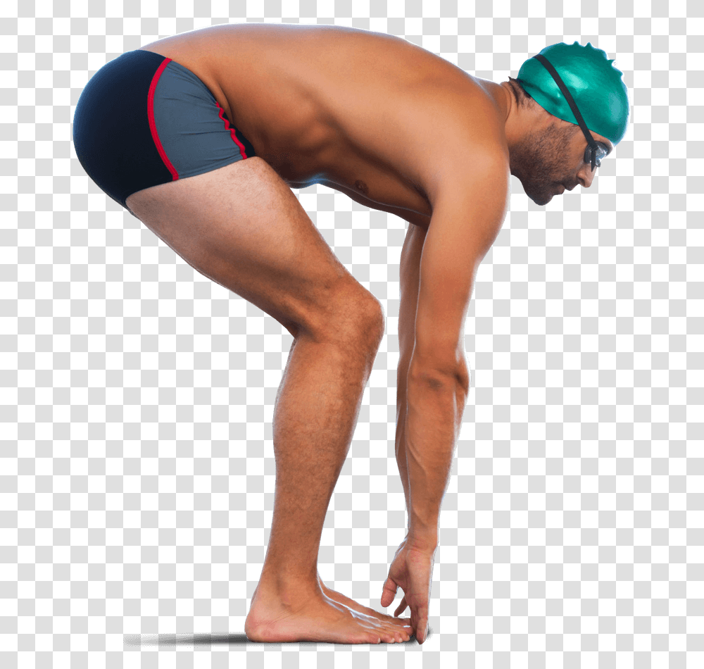 Male Swimmer Swimmer, Clothing, Person, Working Out, Sport Transparent Png