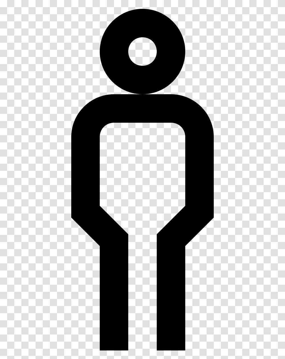 Male Vector Man Symbol Traffic Sign, Gray, World Of Warcraft Transparent Png