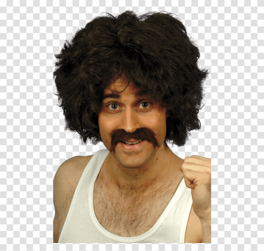 Male Wig, Face, Person, Human, Hair Transparent Png