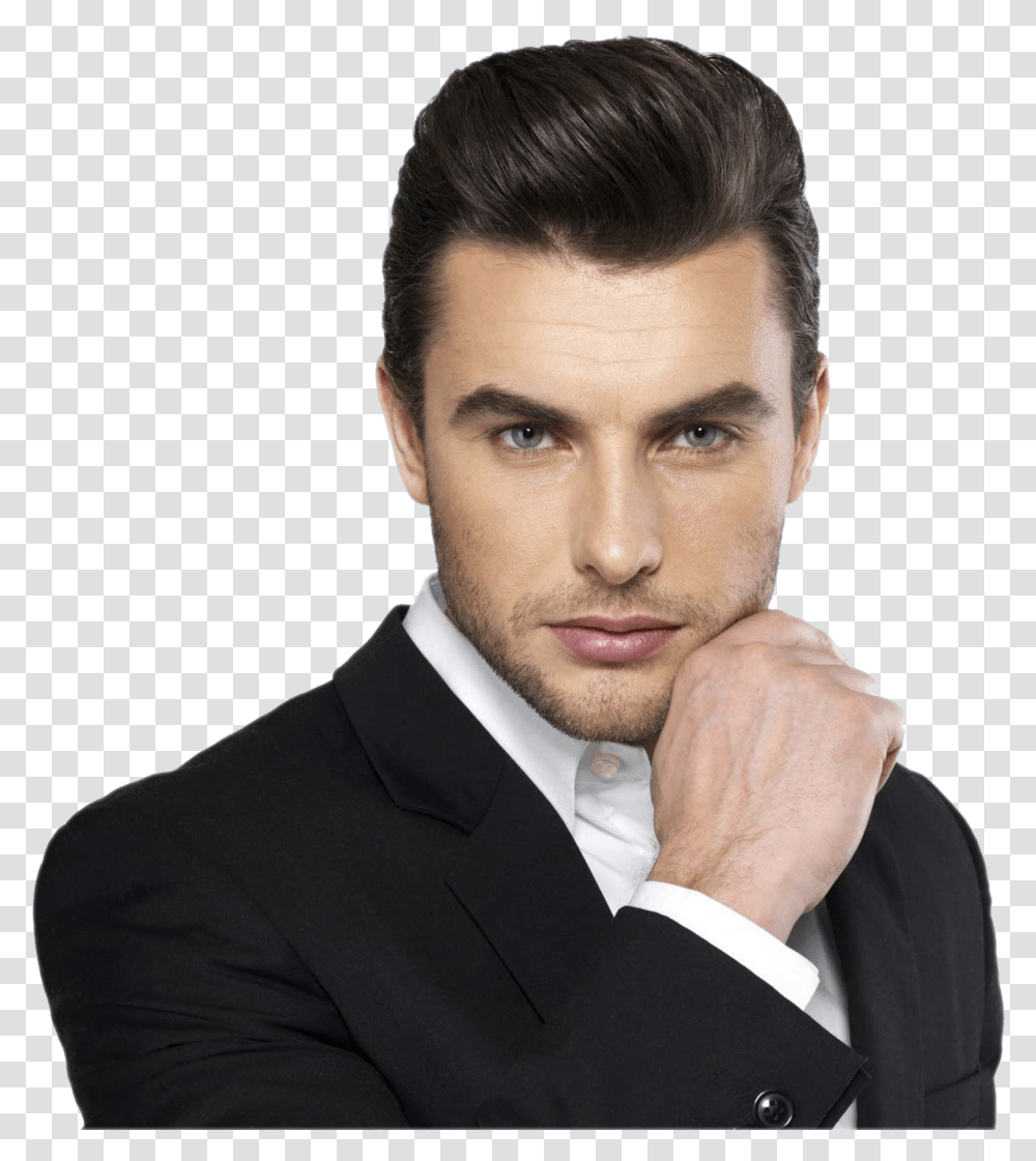 Male Wig Hair Style On Coat Pant, Person, Human, Suit, Overcoat Transparent Png