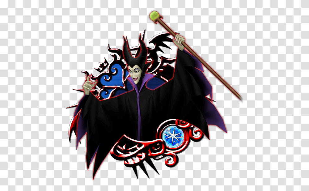 Maleficent A Kingdom Hearts Union X Medals, Person, Graphics, Light, Performer Transparent Png