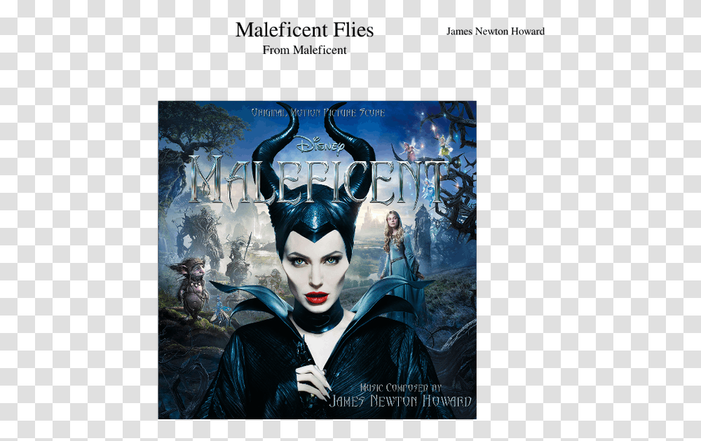 Maleficent Maleficent Poster Hd, Person, Advertisement, Book, Novel Transparent Png