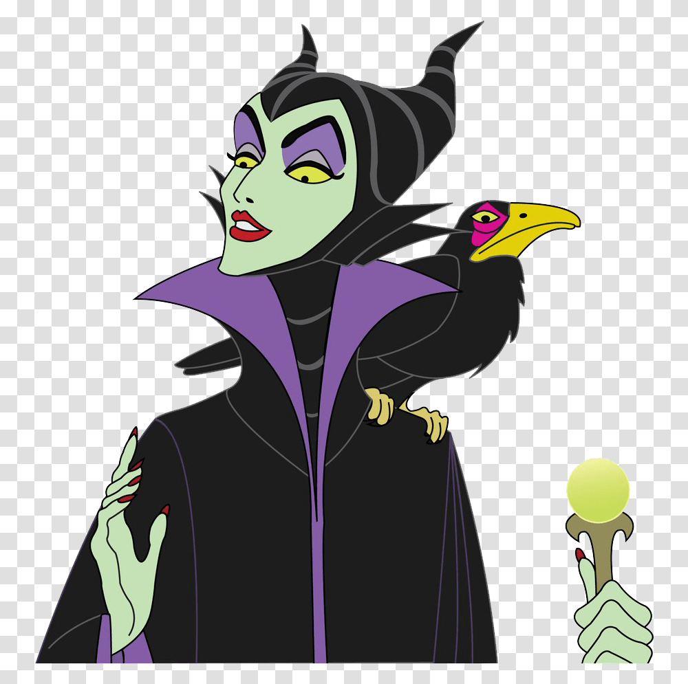 Maleficent Pic Maleficent Cartoon, Person, Bird, Animal Transparent Png