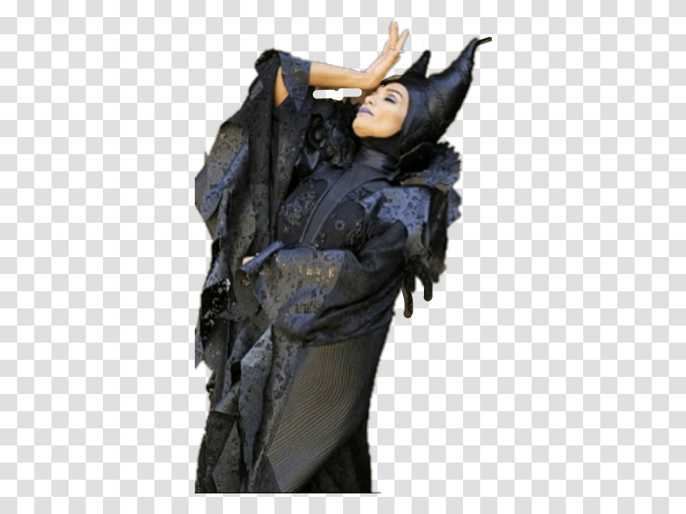 Maleficent Wicked Descendants Mal Evil Like Me, Clothing, Person, Coat, Cape Transparent Png