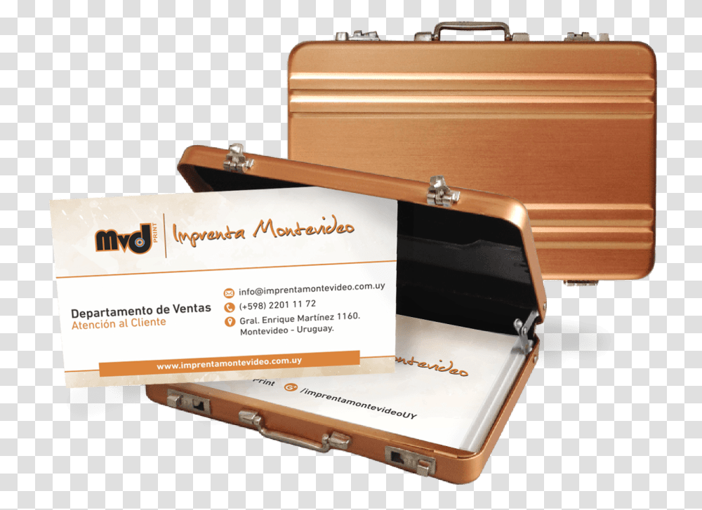 Maletin Con Tarjetas Personales Briefcase, Box, Luggage, Suitcase Transparent Png